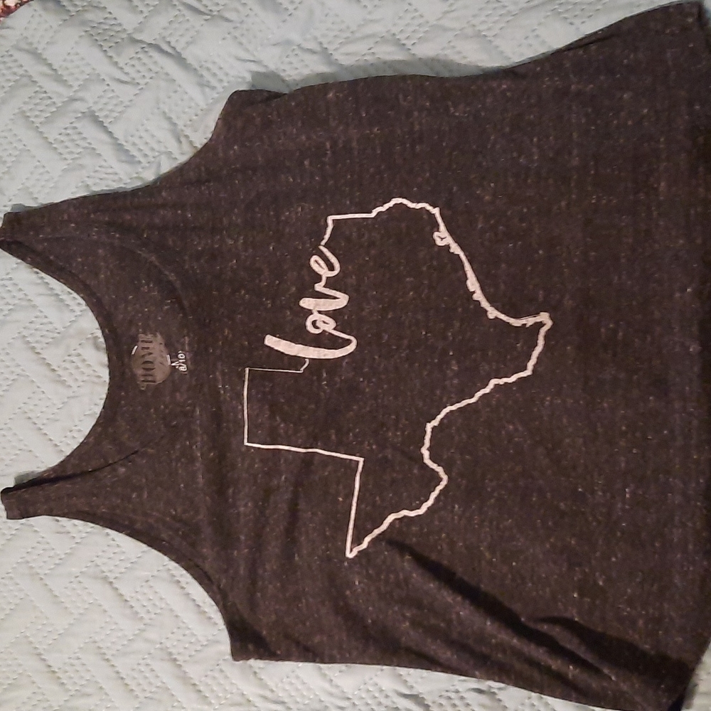Love texas tank top